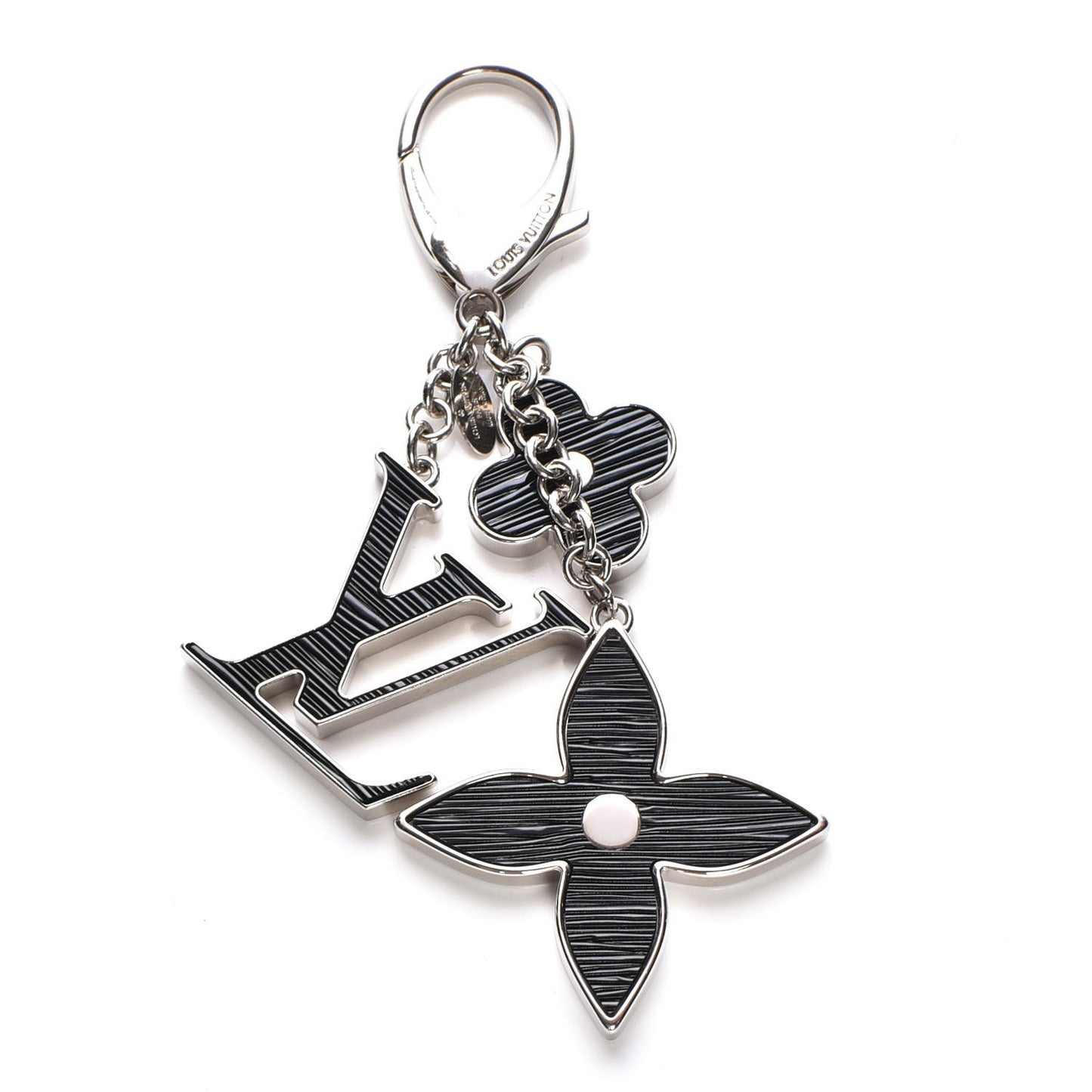Fleur d'Epi Bag Charm Black