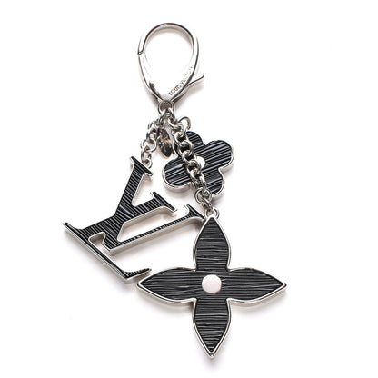 Louis Vuitton Fleur d'Epi Bag Charm Black 1 of 4