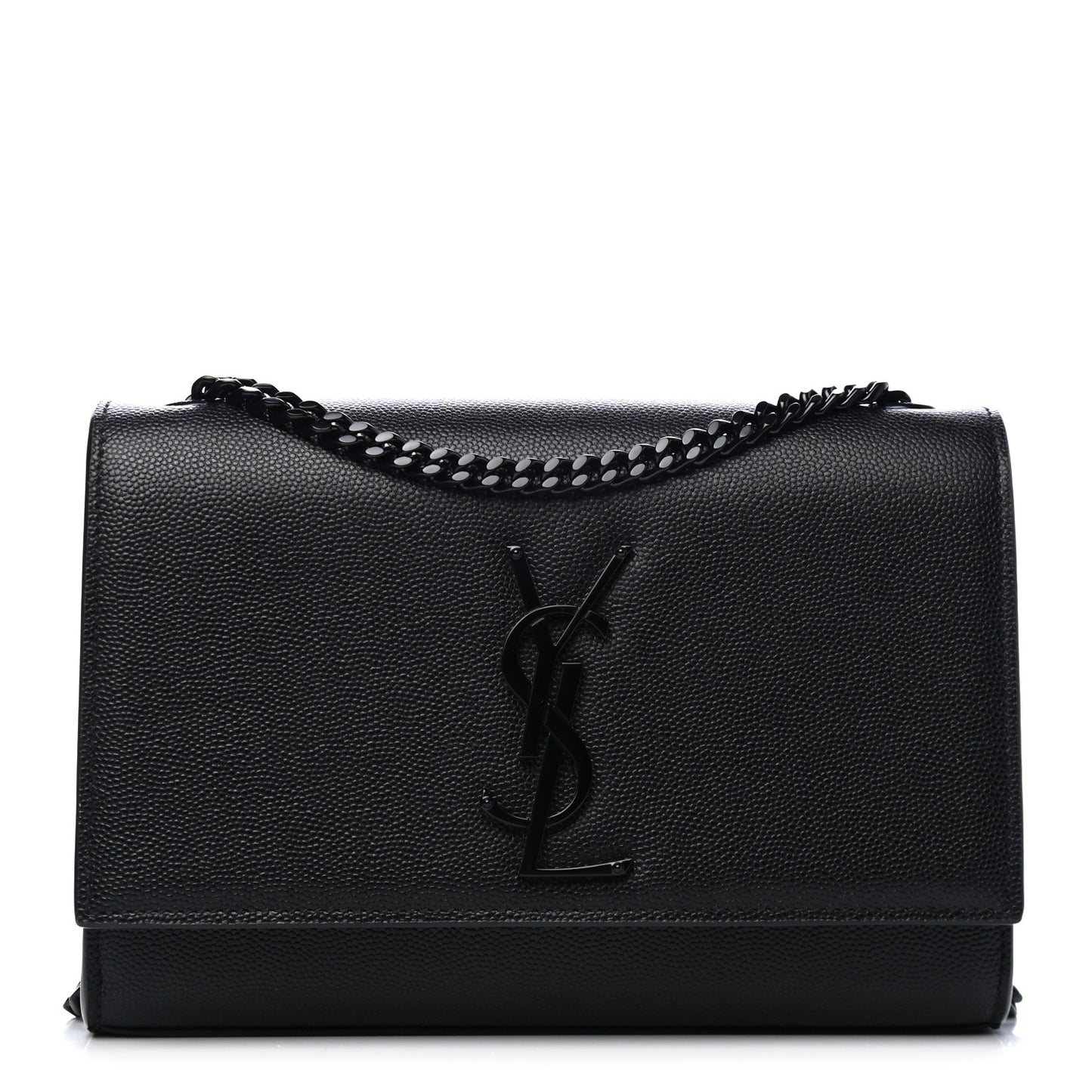 Grain De Poudre Small Monogram Kate Satchel Black