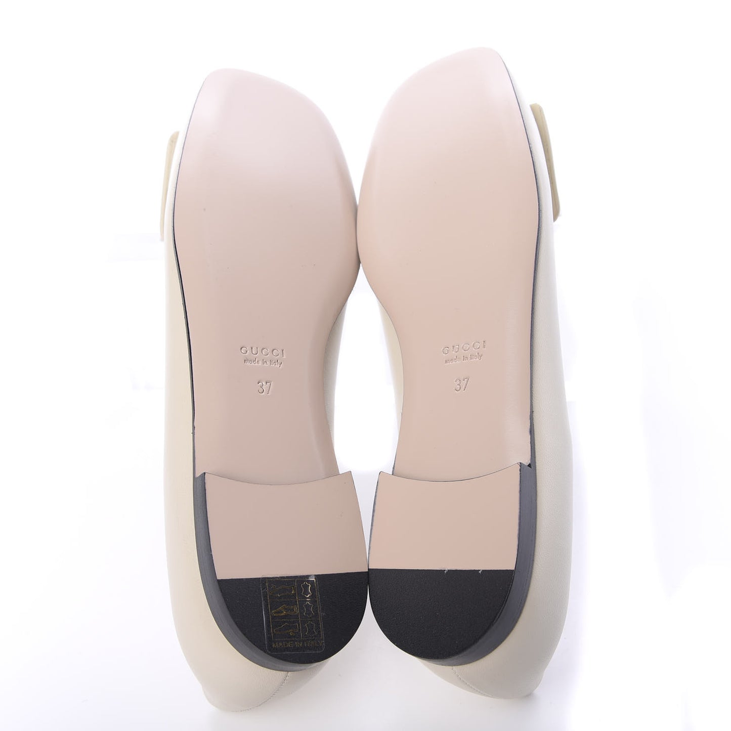 Malaga Kid Crystal Square G Madelyn Ballet Flats 37 Vintage White