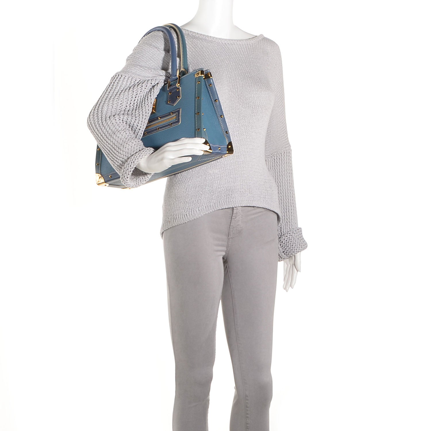 Louis Vuitton Suhali Le Fabuleux Blue 2 of 7