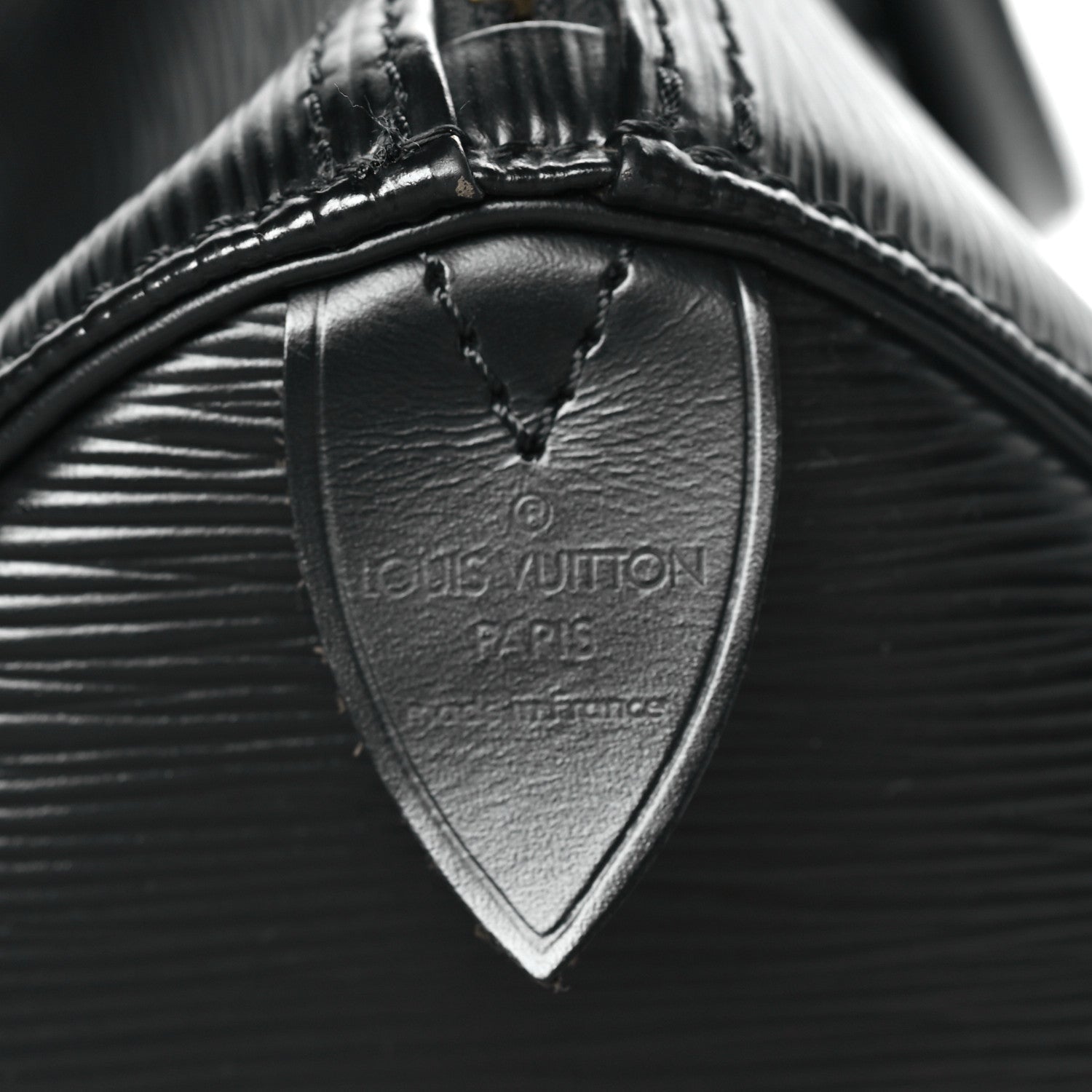 Louis Vuitton Epi Speedy 35 Black 6 of 11