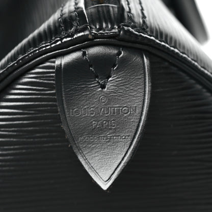 Louis Vuitton Epi Speedy 35 Black 6 of 11