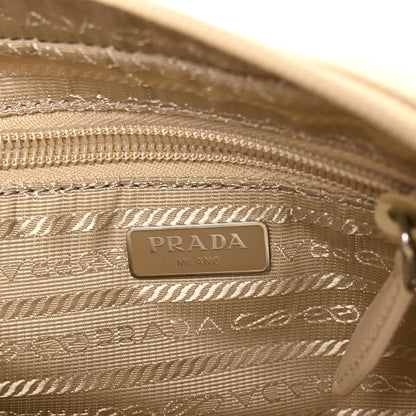 Prada Re-Nylon Vela Saffiano Wristlet Deserto 6 of 9