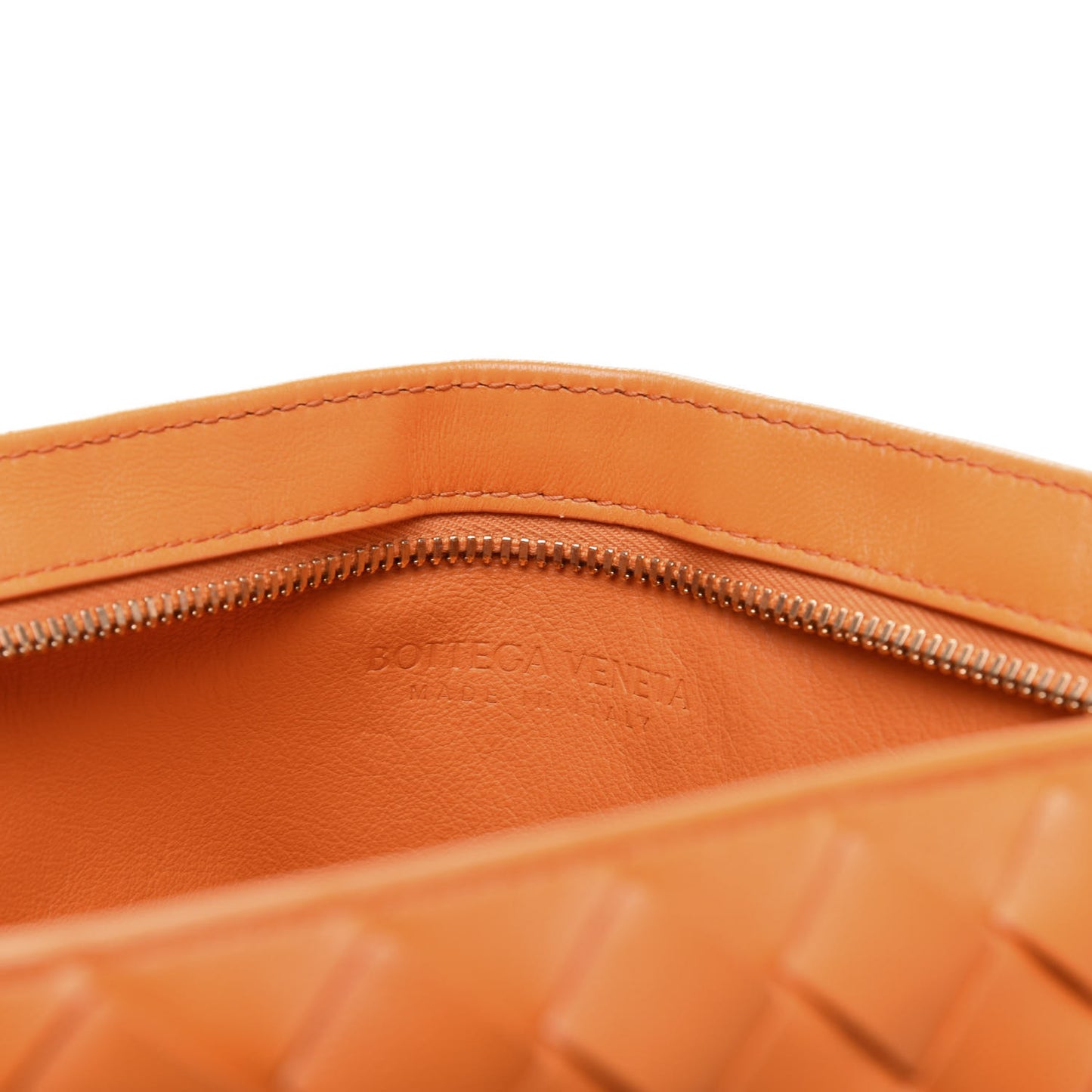 Nappa Intrecciato BV Twist Orange