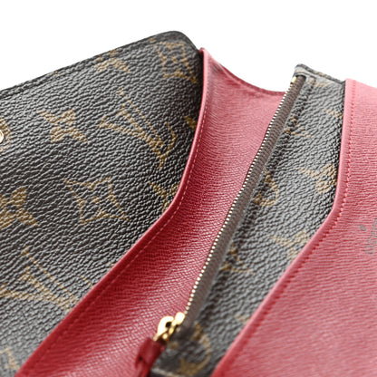 Louis Vuitton Monogram Josephine Wallet Red 14 of 18
