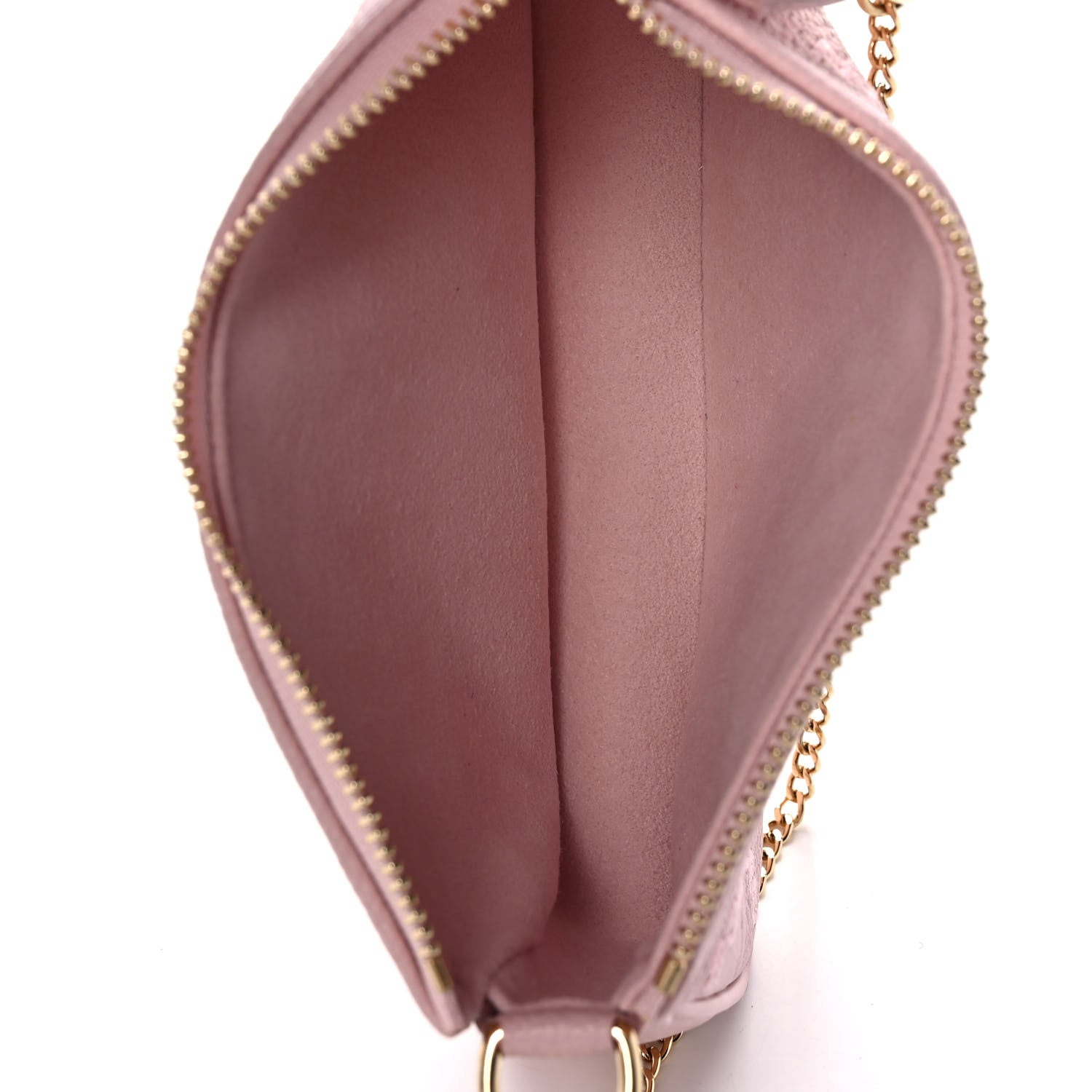 Louis Vuitton Empreinte Monogram Giant Broderies Mini Pochette Accessories Pink Creme 5 of 10