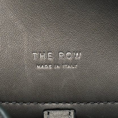 The Row Polished Saddle Calfskin Soft Margaux 10 Bag Koala Grey 6 of 9