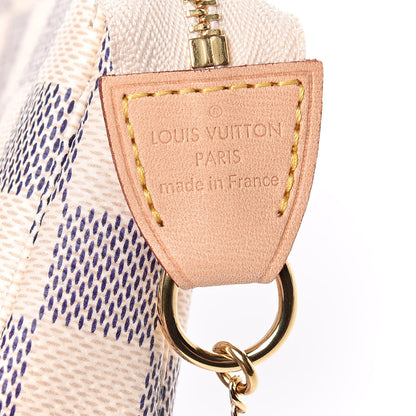 Louis Vuitton Damier Azur Mini Pochette Accessories 6 of 8