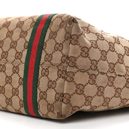 Gucci Monogram Medium Jolicoeur Tote Dark Brown 10 of 13