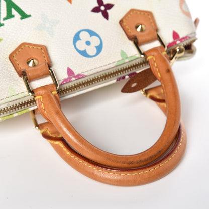 Louis Vuitton Monogram Multicolor Mini Sac HL Speedy White 11 of 11