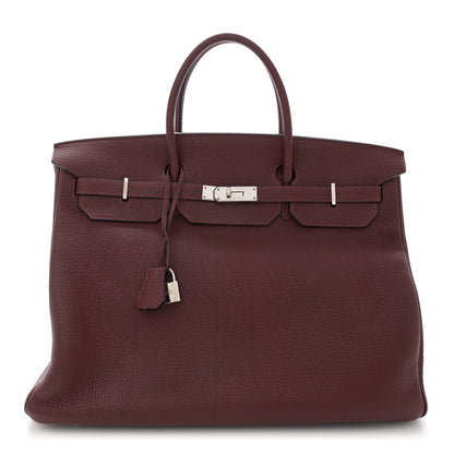 Hermes Togo Birkin 40 Rouge H 1 of 12