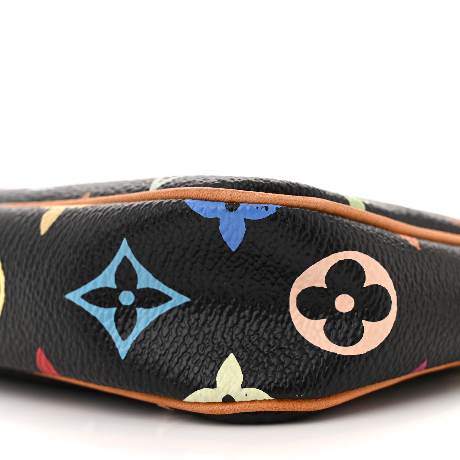 Louis Vuitton Monogram Multicolor Pochette Accessories Black 9 of 11