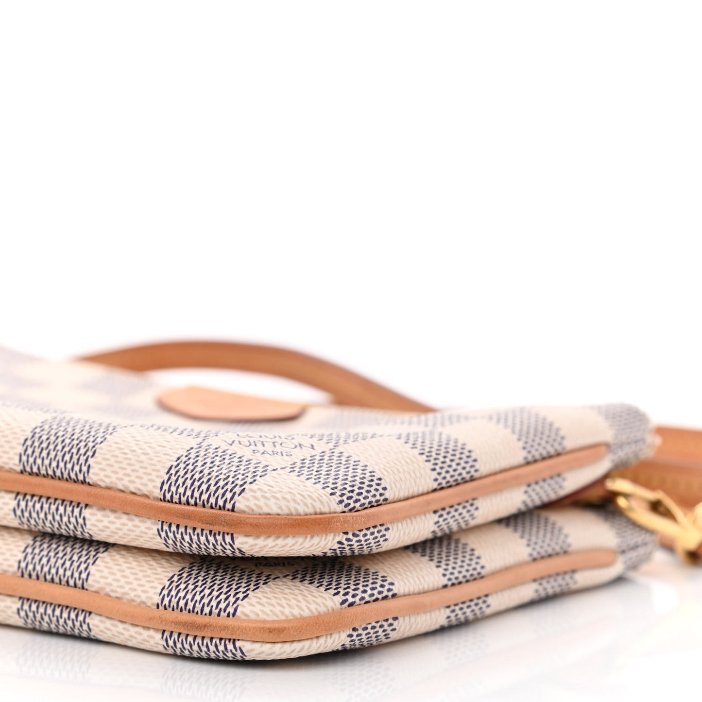 Damier Azur Double Zip Pochette
