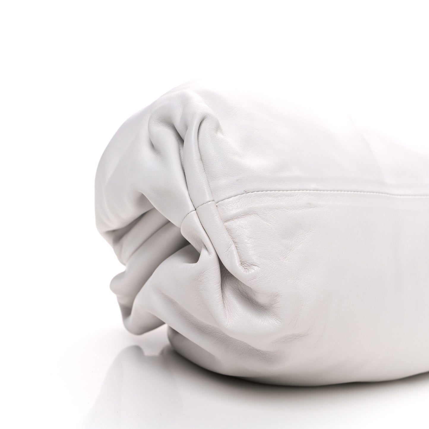 Smooth Butter Calf The Pouch Oversized Clutch Mist