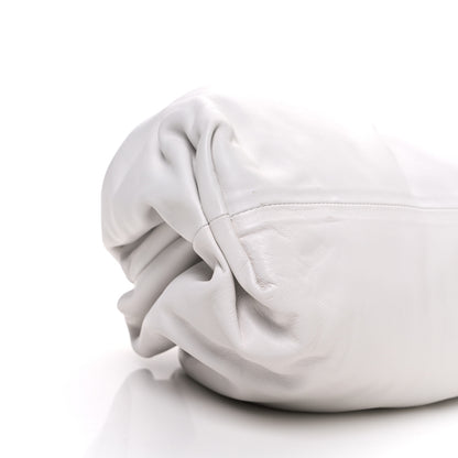 Bottega Veneta Smooth Butter Calf The Pouch Oversized Clutch Mist 9 of 10