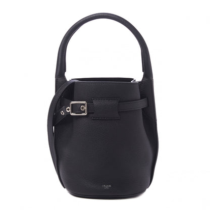 Celine Supple Grained Calfskin Nano Big Bag Bucket Black 1 of 8