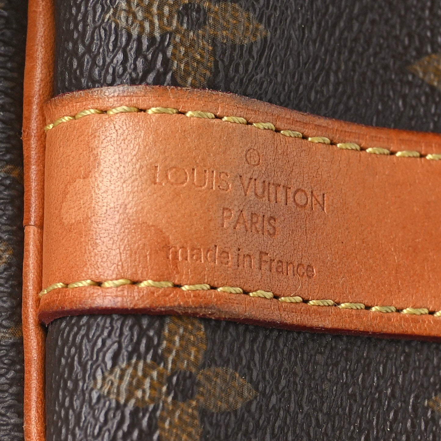 Monogram My LV Heritage Keepall Bandouliere 55 Marine Blue