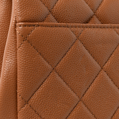 Chanel Caviar Quilted Medium Business Affinity Flap Brown 12 of 12