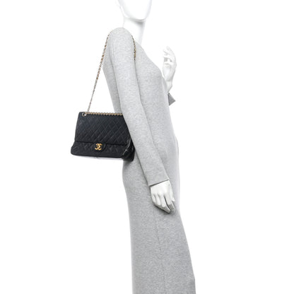 Chanel Lambskin Quilted Small Double Flap Black 2 of 13