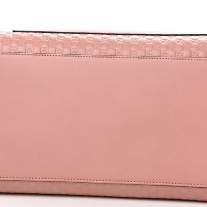 Gucci Soft Microguccissima Medium Tote Soft Pink 10 of 11