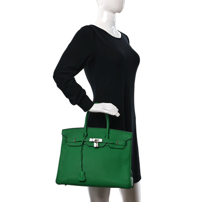 Hermes Togo Birkin 35 Bambou 2 of 12