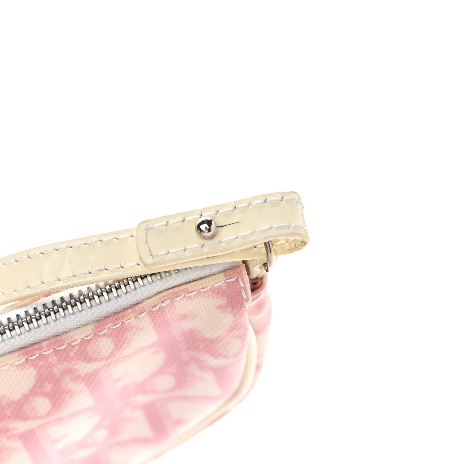 Christian Dior Monogram Mini Saddle Pochette Pink 18 of 22