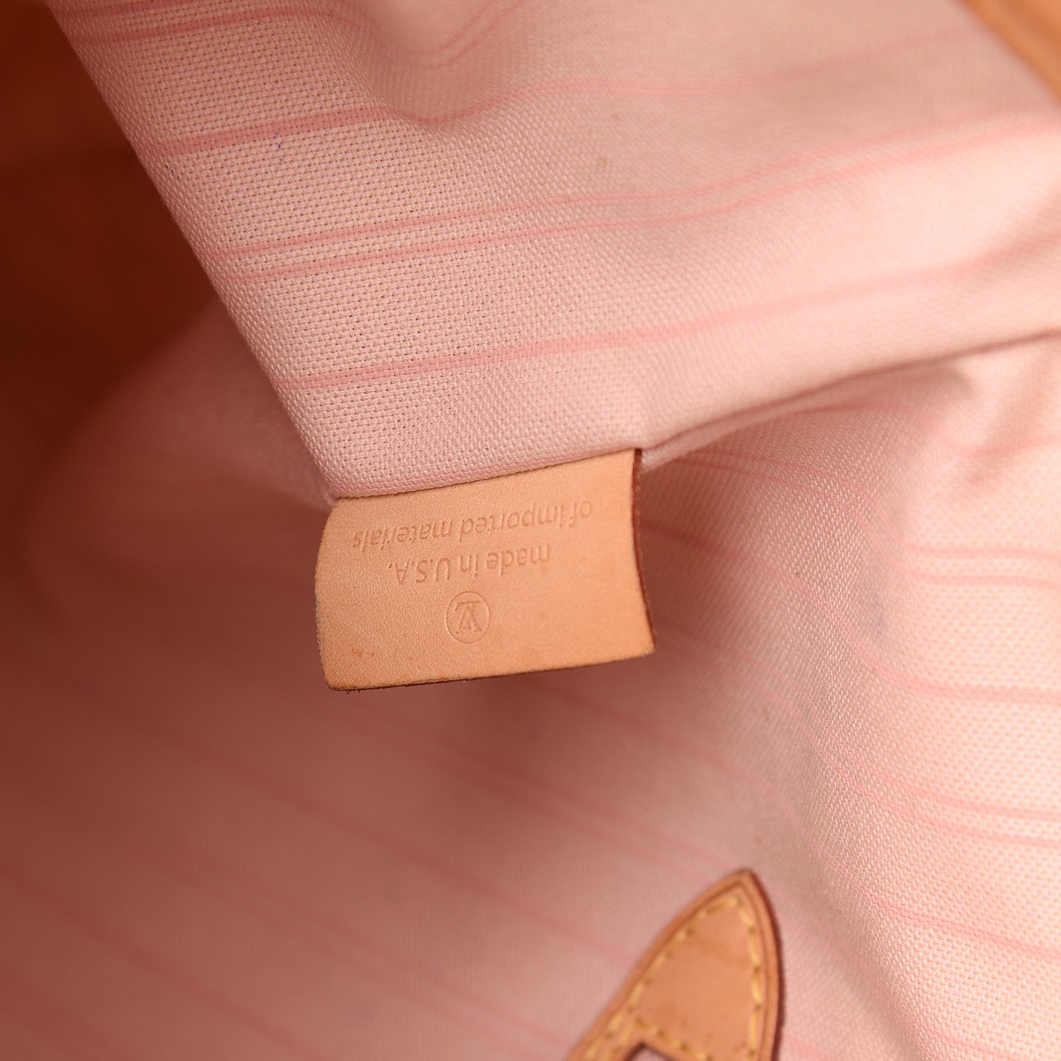 Louis Vuitton Damier Azur Delightful PM Rose Ballerine 7 of 13