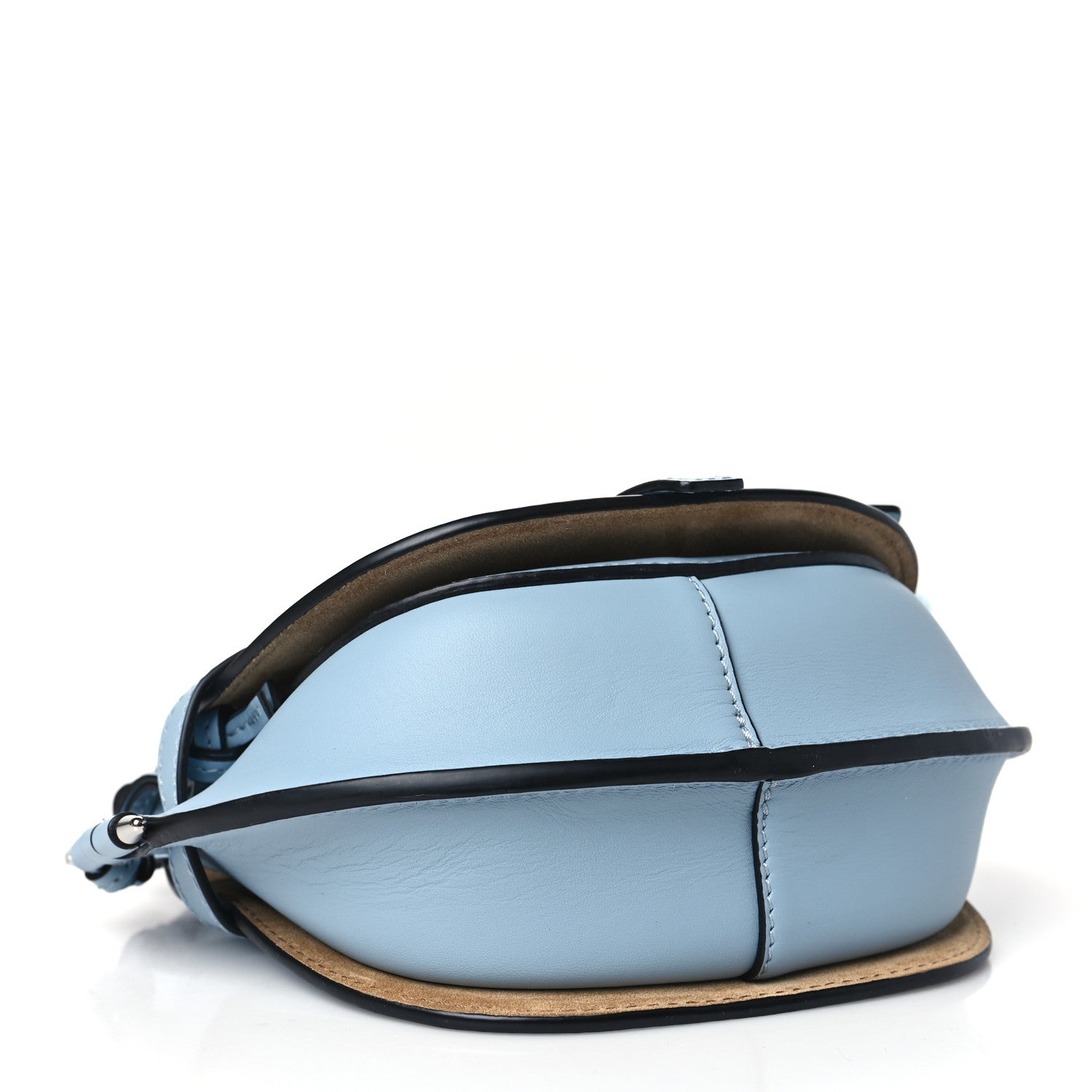 Loewe Calfskin Jacquard Mini Gate Dual Bag Dusty Blue 4 of 10
