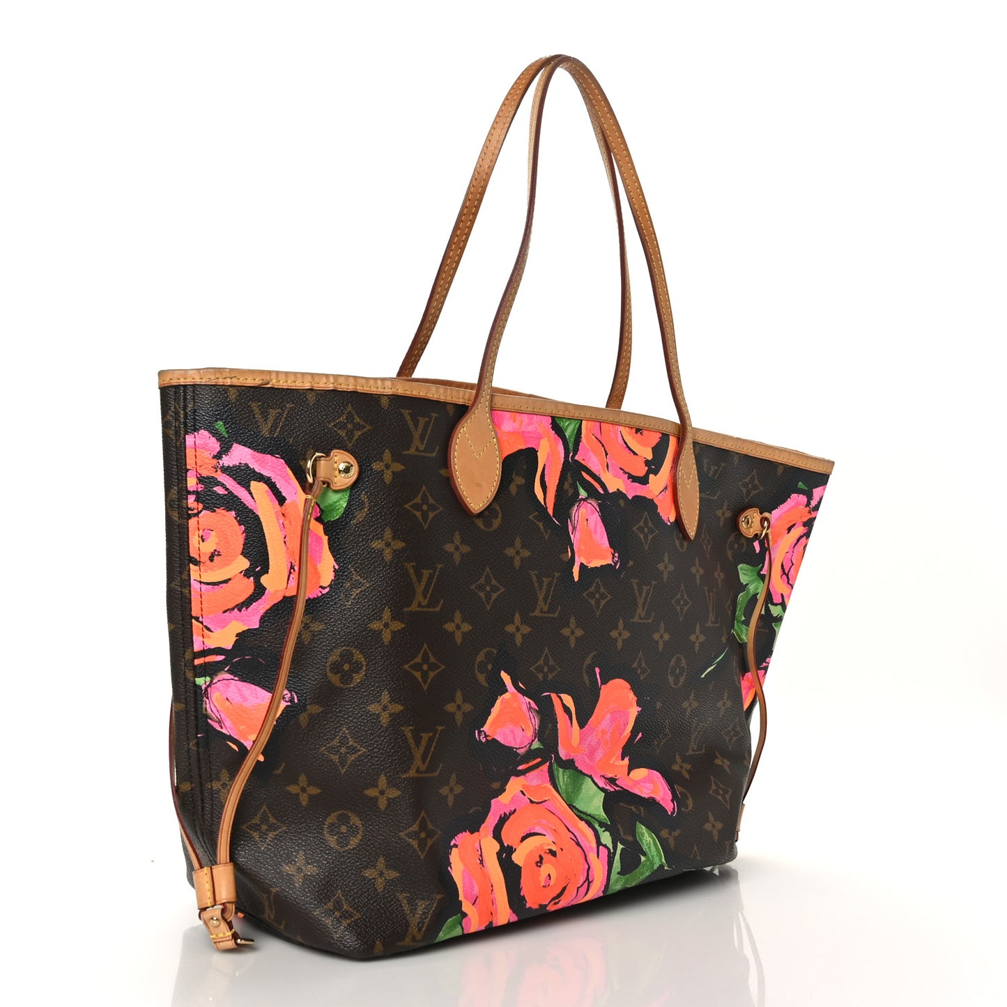 Monogram Roses Neverfull MM