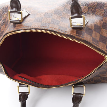 Louis Vuitton Damier Ebene Speedy 30 5 of 7