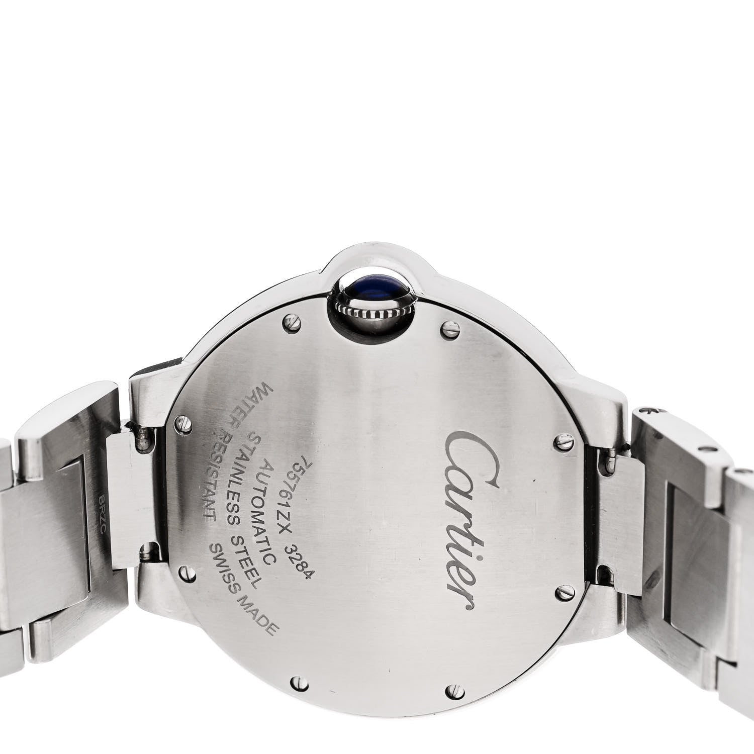 Cartier Stainless Steel 36mm Ballon Bleu De Cartier Automatic Watch 4 of 5
