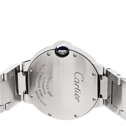 Cartier Stainless Steel 36mm Ballon Bleu De Cartier Automatic Watch 4 of 5