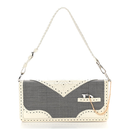 Christian Dior Fabric D Trick Shoulder Bag 2 of 12