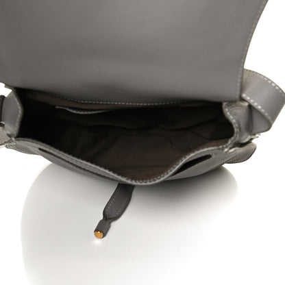 Chloe Calfskin Medium Marcie Round Crossbody Bag Cashmere Grey 4 of 8