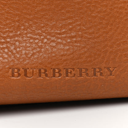 Burberry Grainy Calfskin House Check Small Maidstone Saddle Brown 7 of 12