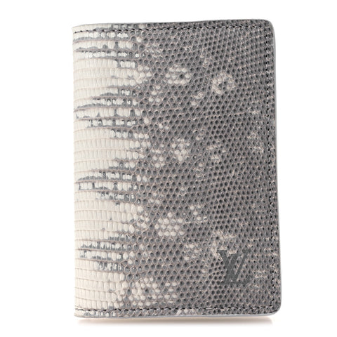 Lizard Pocket Organizer Argento