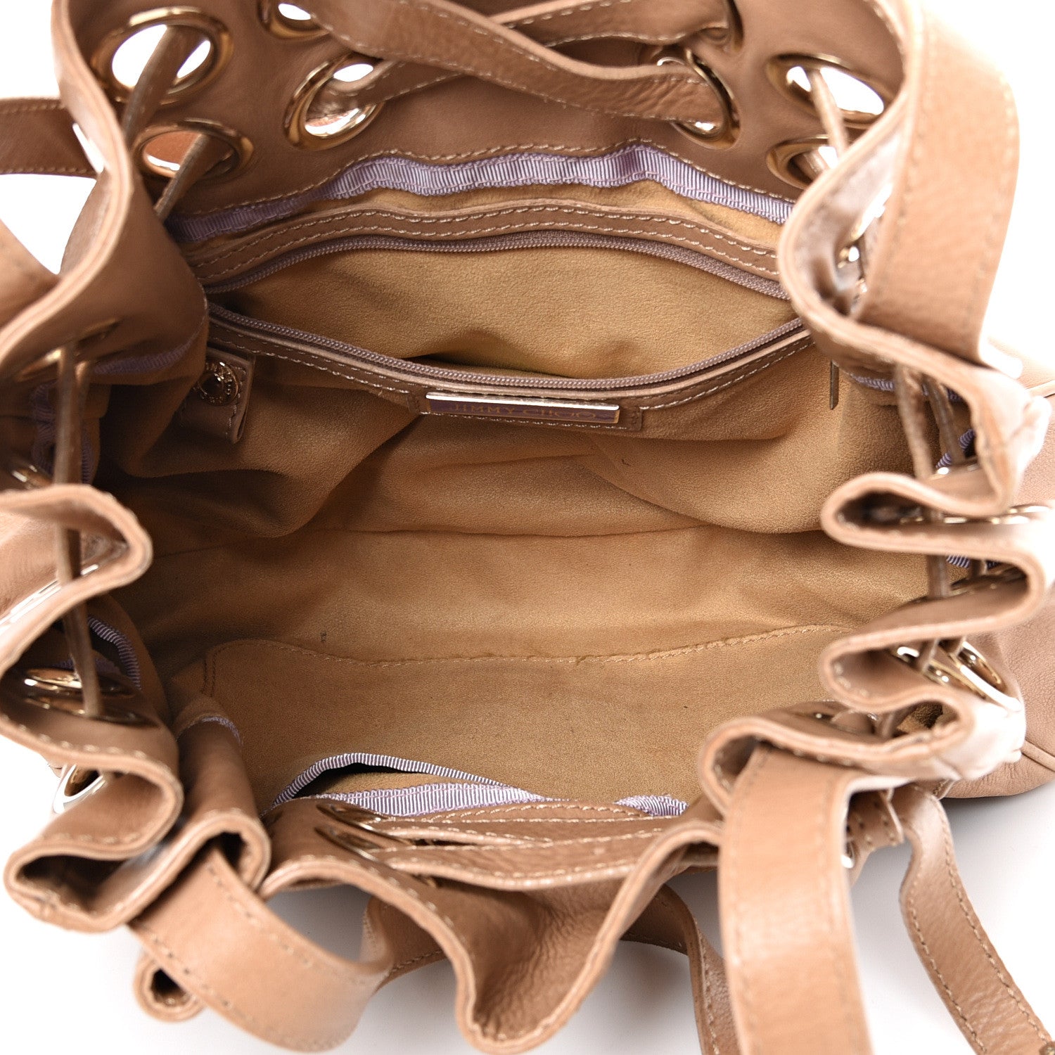 Jimmy Choo Calfskin Ramona Nude 4 of 20