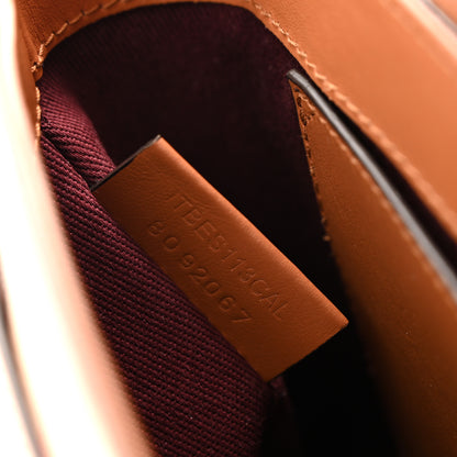 Burberry Coated Canvas Calfskin Vintage Check Medium Note Crossbody Bag Briar Brown 7 of 16