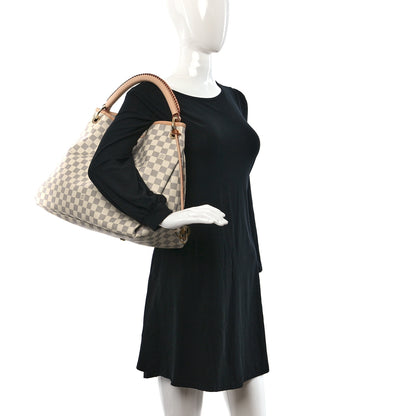 Louis Vuitton Damier Azur Artsy MM 2 of 10