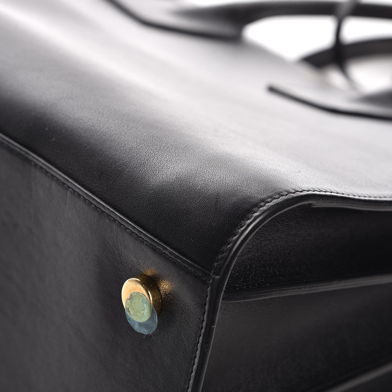 Saint Laurent Calfskin Large Sac De Jour Carryall Black 9 of 13