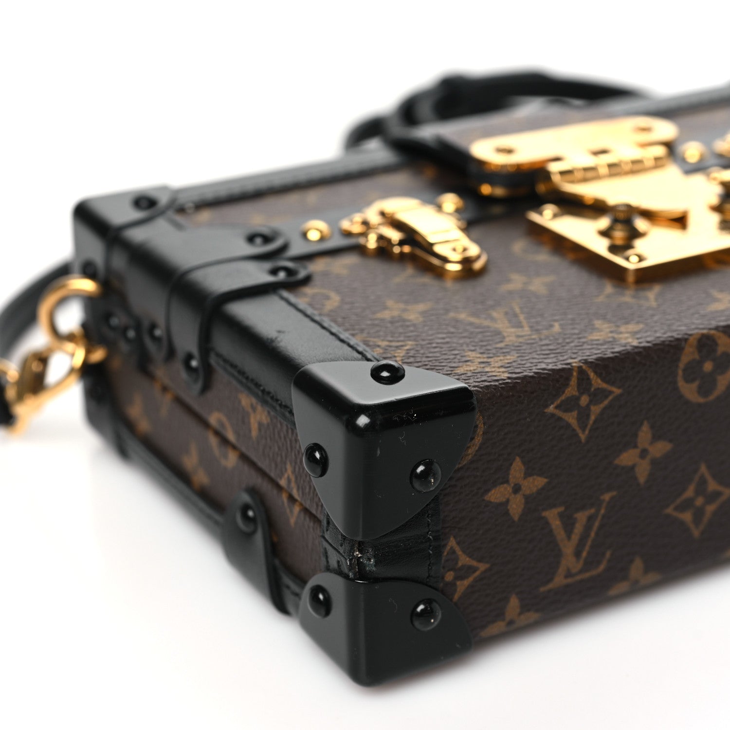 Louis Vuitton Monogram Petite Malle Black 9 of 10
