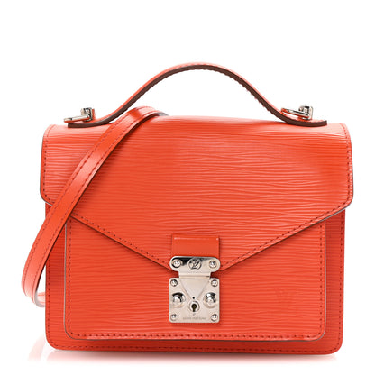 Louis Vuitton Epi Monceau BB Piment 1 of 9