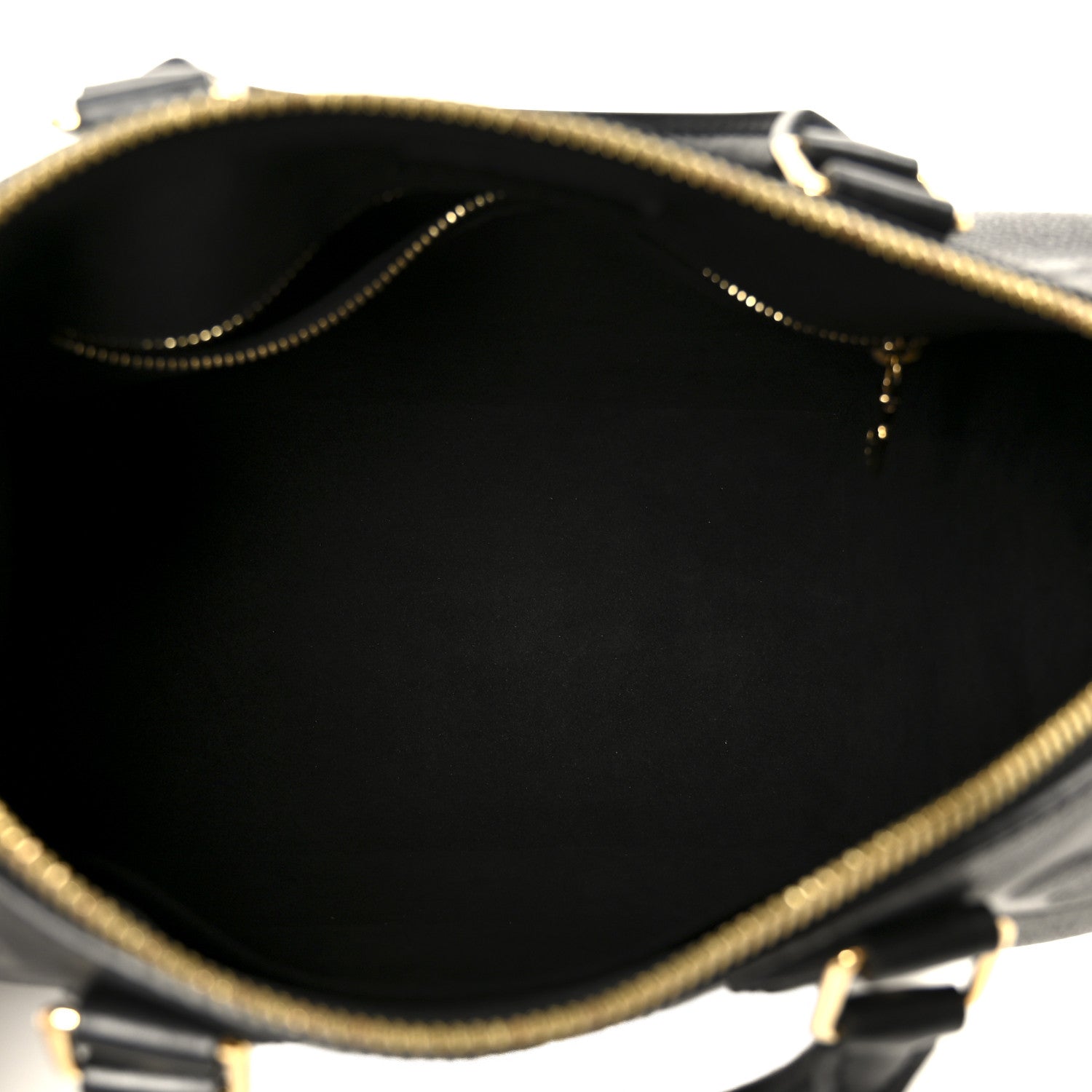 Louis Vuitton Empreinte Monogram Giant Speedy Bandouliere 25 Black 5 of 11