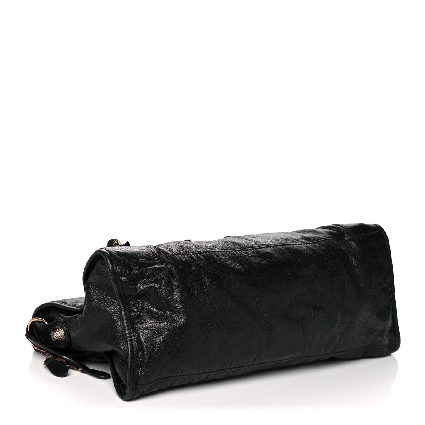 Agneau Giant 21 Rose Gold Hardware Part Time Black