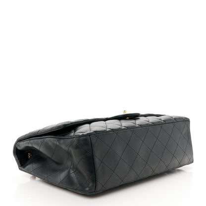 Chanel Lambskin Quilted Maxi Double Flap Black 4 of 11