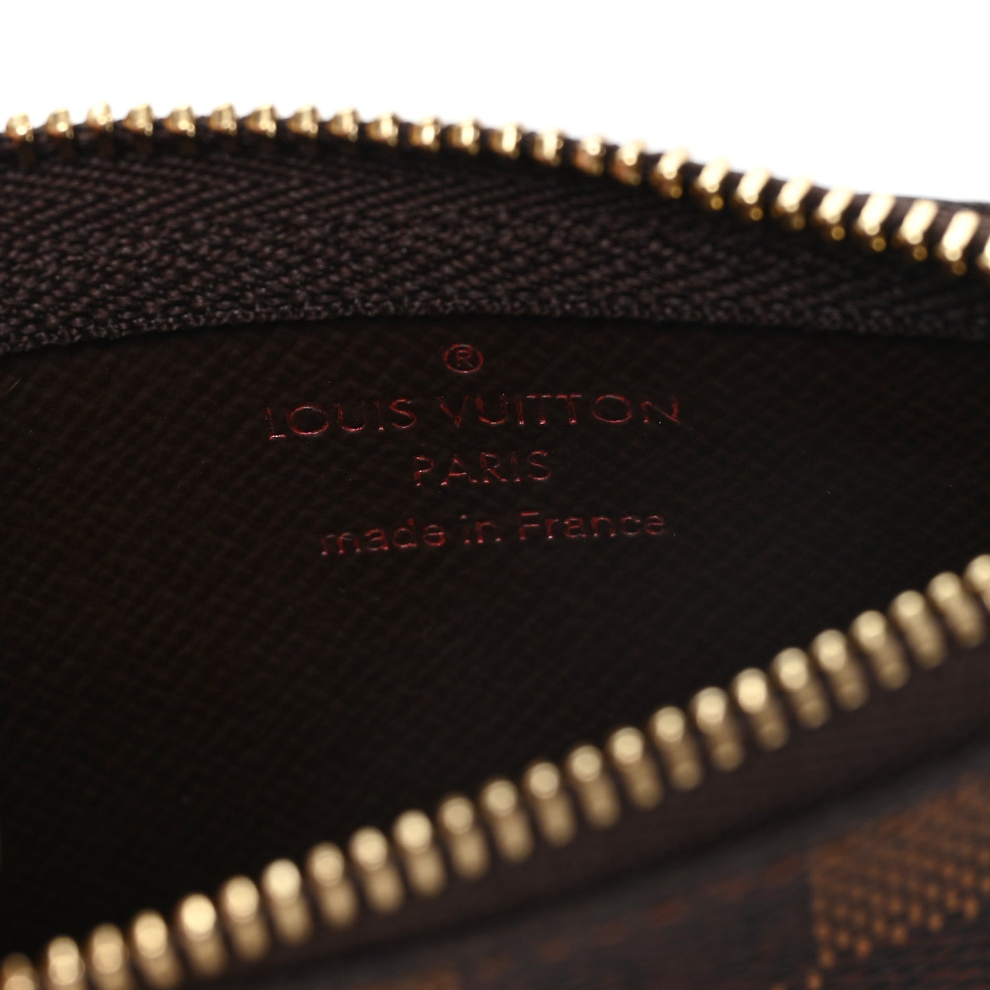 Damier Ebene Key Pouch