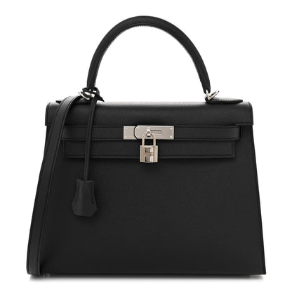 Hermes Epsom Kelly Sellier 28 Black 1 of 11