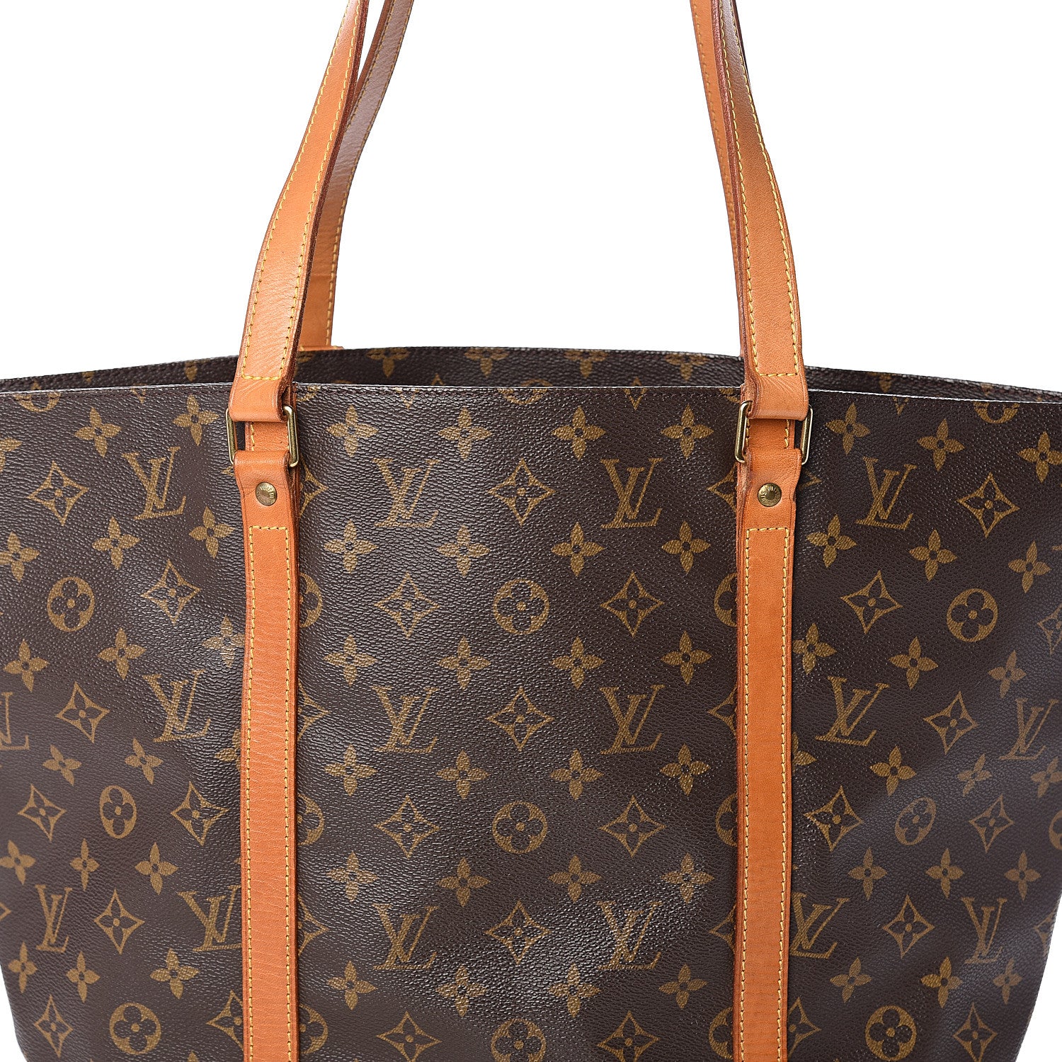 Louis Vuitton Monogram Sac Shopping Tote 6 of 9