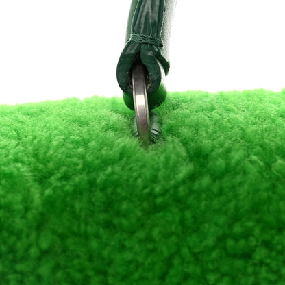 Off-White Shearling Calfskin Jitney 2.8 Bag Green 14 of 14